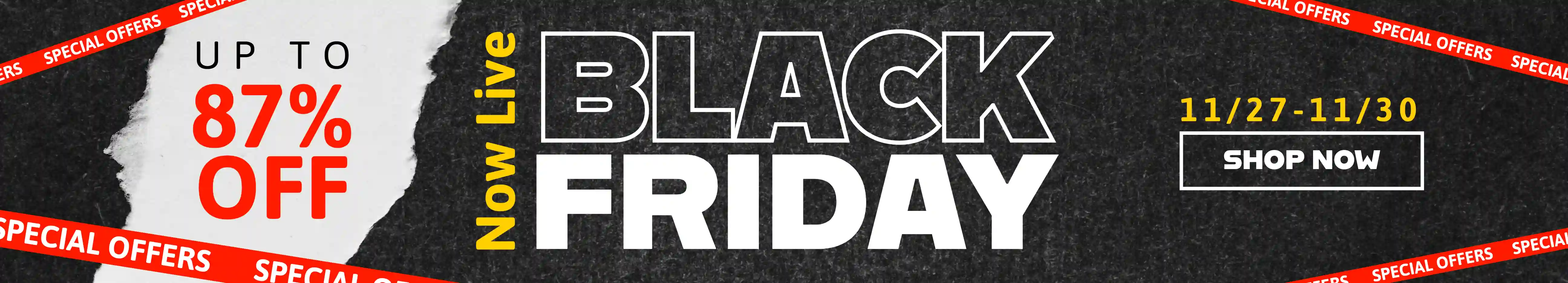  Black Friday Sale Is Here ~ Up to 80% Off